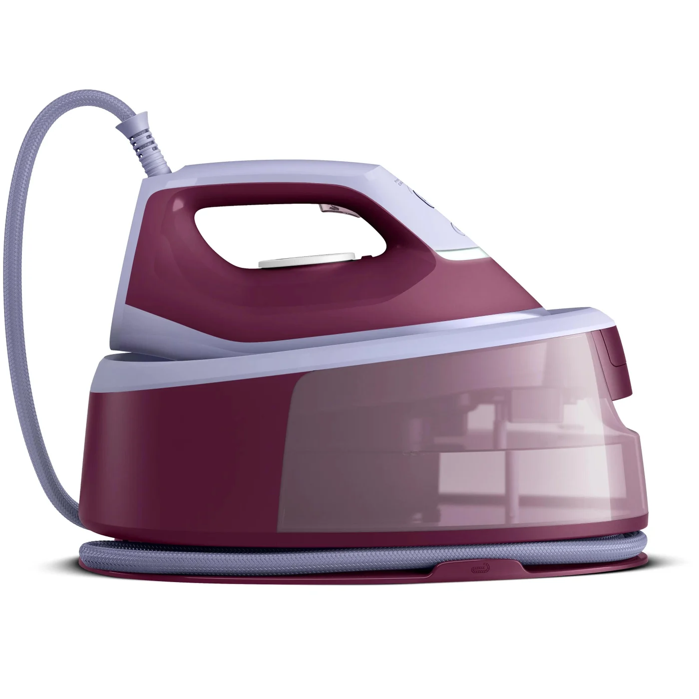 Philips 3000 series PSG3001/30 парна станция за гладене 2400 W 1,4 Д Керамична гладеща повърхност Пурпурен