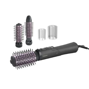 Philips 7000 series BHA715/00 преса и маша за коса Четка за къдрене Топъл Сив, Розов 1000 W 1,8 м