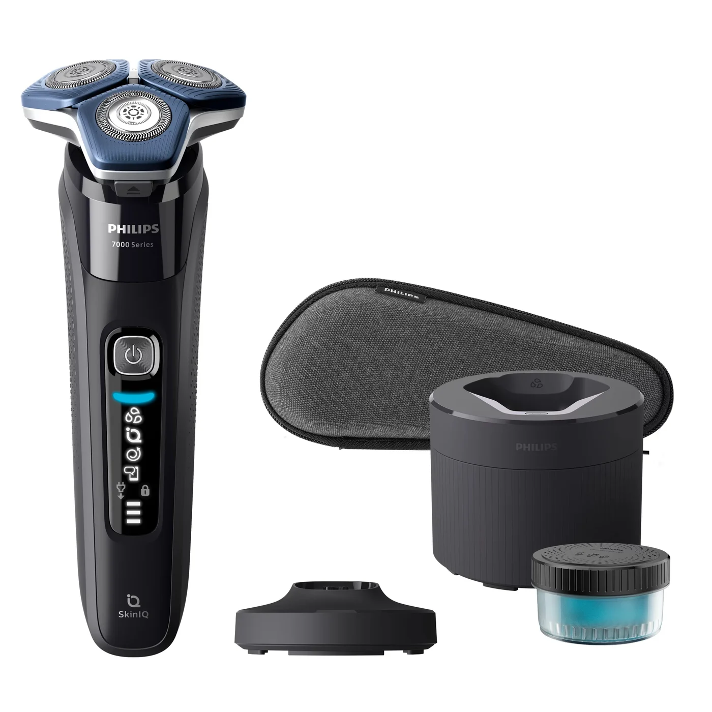 Philips SHAVER Series 7000 S7886/55 мъжка самобръсначка Въртяща се самобръсначка Тример Черен